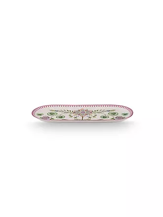 PIP STUDIO | Tortenplatte  LILY & LOTUS 33x15,5cm Off White | 